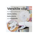 Neo Mini Clip Base Mount Desk Fan - White