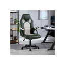 Neo White/Black Leather Mesh PC Gaming Office Chair