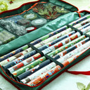 Christmas Xmas Decoration Gift Wrap Fabric Storage Bag [Green,0008941]