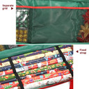 Christmas Xmas Decoration Gift Wrap Fabric Storage Bag [Green,0008941]