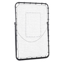 Foldable Football Rebounder Net Adjustable Angles with Target Zone HOMCOM