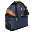 Luxury Folding Pet Stroller Removable Carrier Adjustable Canopy Bag Brake