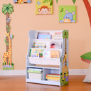 Fantasy Fields Sunny Safari Kids Wooden Bookcase with Storage