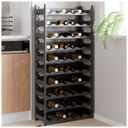 vidaXL Wine Rack for 60 Bottles PP Stackable