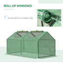 Mini Greenhouse, with Durable PE Cover, 119x60x60cm