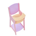 Olivia's Little World Wooden Doll High Chair 18" Baby Doll Furniture