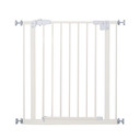 74-80cm Adjustable Metal Pet Gate Safety Barrier w/ Auto-Close Door White