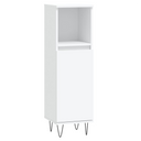 vidaXL Bathroom Cabinet White 30x30x100 cm Engineered Wood