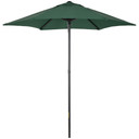 1.96m Parasol Patio Umbrella, Green