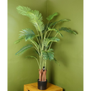 150cm Large Artificial Areca Palm Tree Potted in Black Pot