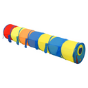 Children Play Tunnel with 250 Balls Multicolour 245 cm Polyester