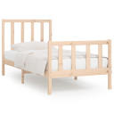 Bed Frame Solid Wood 90x200cm - 200x200cm Various Colours