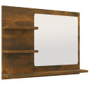 Bathroom Mirror 60x10.5x45 cm Engineered Wood