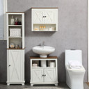 Bathroom Sink Cabinet, Freestanding Under Sink Cabinet, White