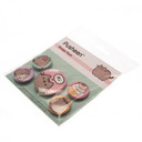 Pusheen Button Badge Set