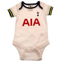 Tottenham Hotspur FC 2 Pack Bodysuit 0-3 Mths LG