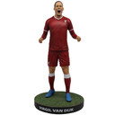 Football’s Finest Virgil Van Dijk Premium 60cm Statue in Red Liverpool Home Kit with Blue Boots on Anfield Turf Base - Officially Licensed Liverpool FC Collectible