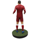 Football’s Finest Virgil Van Dijk Premium 60cm Statue in Red Liverpool Home Kit with Blue Boots on Anfield Turf Base - Officially Licensed Liverpool FC Collectible