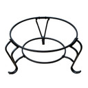  Outdoor Fire Pit, 56 x 45H cm (Lid Included)-Black/Blue