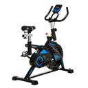 Stationary Exercise Bike Upright Training Bicycle Cardio Indoor Workout, Black