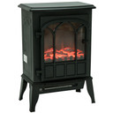 Electric Fireplace Heater Freestanding Stove with LED Flame Effect 