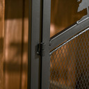 Fire Guard with Double Doors, Metal Mesh Fireplace Screen, Spark Flame Barrier