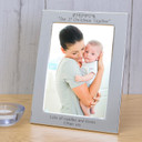 Mummy Our 1st Christmas Together Silver Plated Picture Frame (6"" x 4"")
