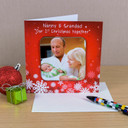 Our 1st Christmas Photo Upload Coaster Card