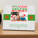 Merry Christmas to...personalised photo frame