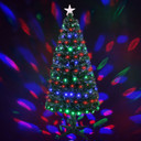 4FT Christmas GREEN LED Xmas Tree with 8 Functions