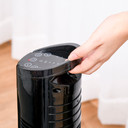 Tower Fan, 3 Speed 3 Mode, Timer, Oscillation, Controller, Black with 9 Setting