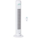 Tower Fan, 3 Speed 3 Mode, Timer, OscillationRemote  White Fan