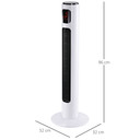 Fan Tower, 32x96H cm-White