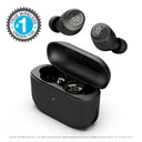 JLab Go Air Pop True Wireless Earbuds, Headphones In Ear, Bluetooth Earphones with Microphone, Wireless Ear Buds, TWS Bluetooth Earbuds with Mic, USB Charging Case, Dual Connect, EQ3 Sound, Black - 1710687725