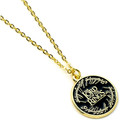 The Lord Of The Rings Gold Plated Necklace Logo