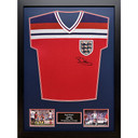 England FA 1982 Robson Signed Shirt (Framed)