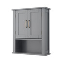 Mercer Wooden Bathroom Furniture Wall Medicine Storage Cabinet Grey