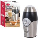 Quest One Touch Compact Stainless Steel 50g Grinder Coffee Beans, Nuts, Spices & Seeds