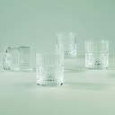 RCR Set of 6 Brillante Crystal Short Whisky Water Tumblers