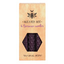 Pack of 6 Purple Beeswax Spell Candles