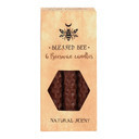 Pack of 6 Brown Beeswax Spell Candles