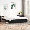 Bed Frame Solid Wood 90x190 cm 3FT Single to 180x200 cm 6FT Super King