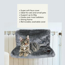 DGI Cat Radiator Bed Grey