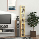 Multimedia Shelf-Pine Wood Colour -  21L 75H cm