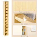 Multimedia Shelf-Pine Wood Colour -  21L 75H cm