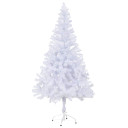 Artificial Christmas Tree with Steel Stand Green/White Multi Sizes