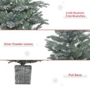 5ft Artificial Christmas Tree Xmas Decoration  Pot Stand and 1140 Tips HOMCOM