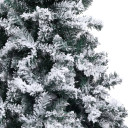 Artificial Christmas Tree with Flocked Snow Green 150 cm to 240 cmPVC