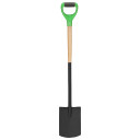 Garden Digging Spade D Grip Steel and Hardwood