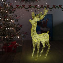 XXL Acrylic Christmas Reindeer 250 LED 180 cm Blue, Colourful, Warm & Cold White